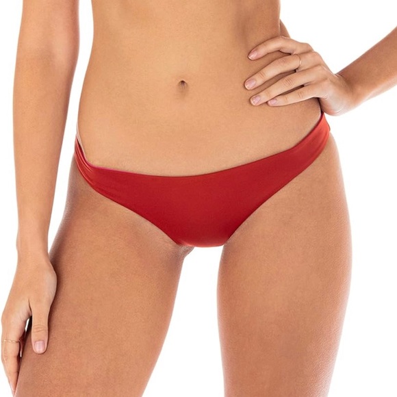 Hurley Other - Hurley Women's Quick Dry Compression Surf Bikini Bottom Red Size XL
